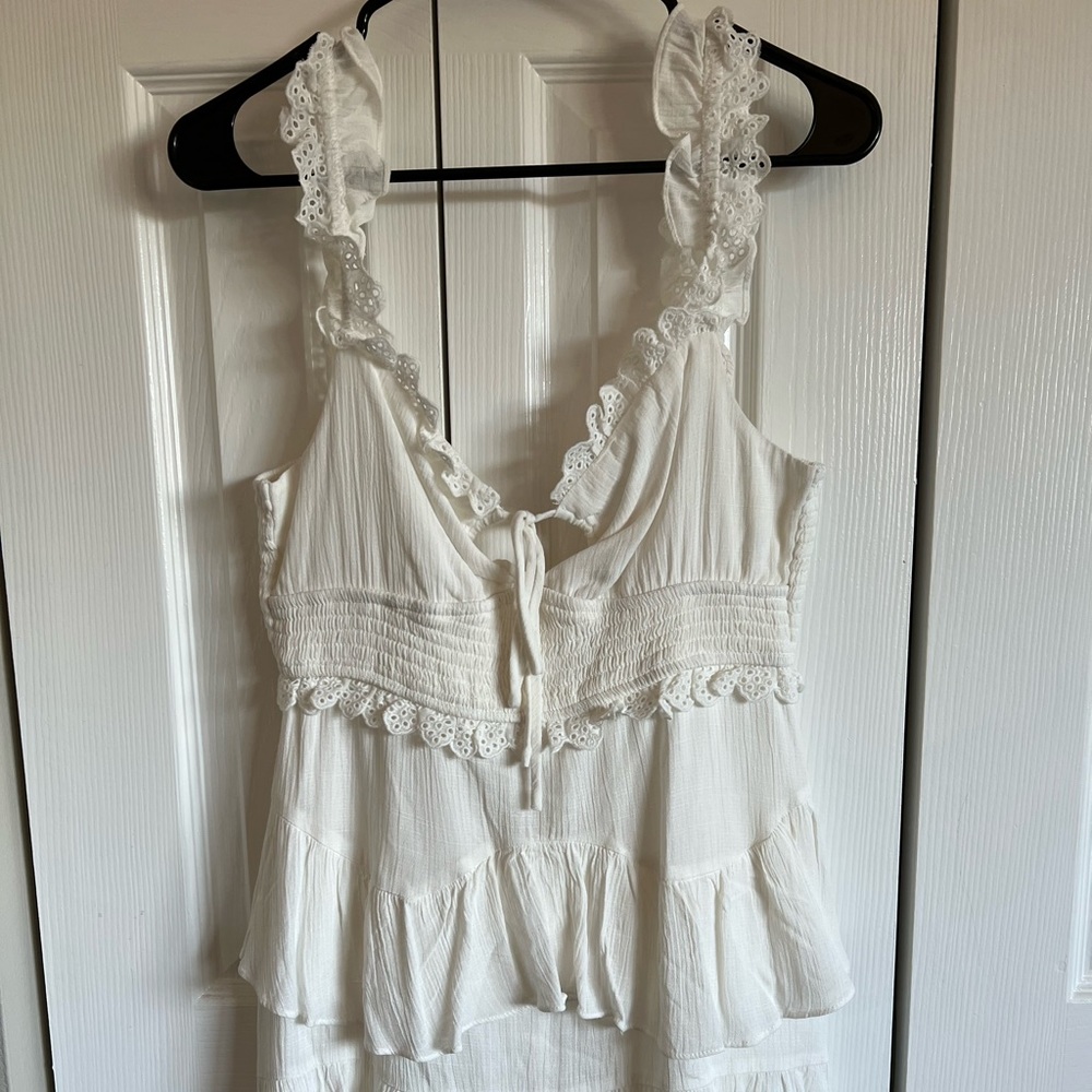 Tiered Ruffle Mini Dress - Picture 2 of 6